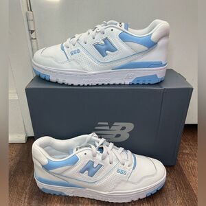 New Balance 550 "White/University Blue" Women's Sneakers Size 10